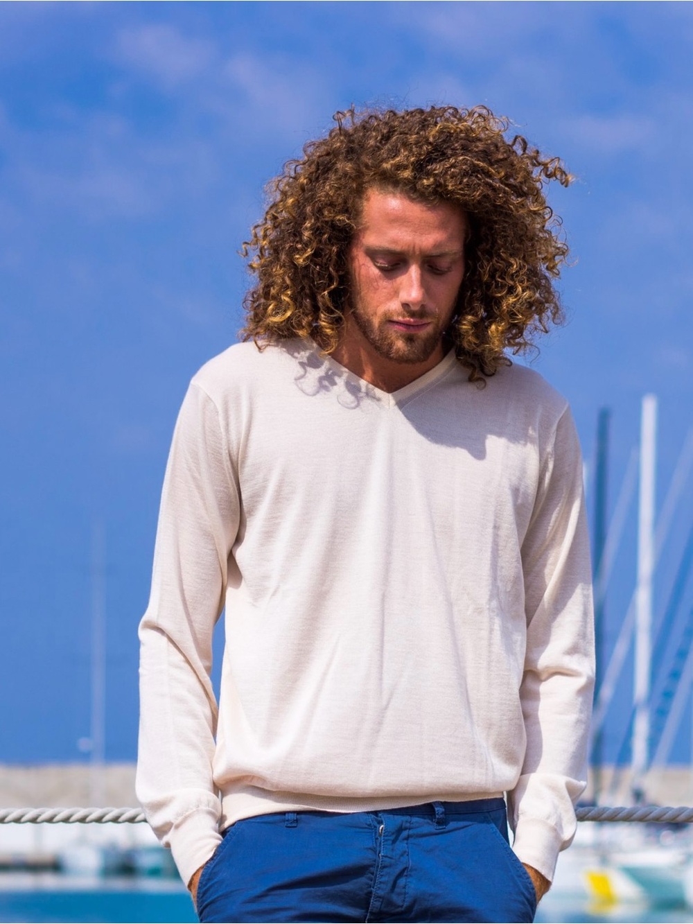Giasone Cashmere V-Neck Sweater